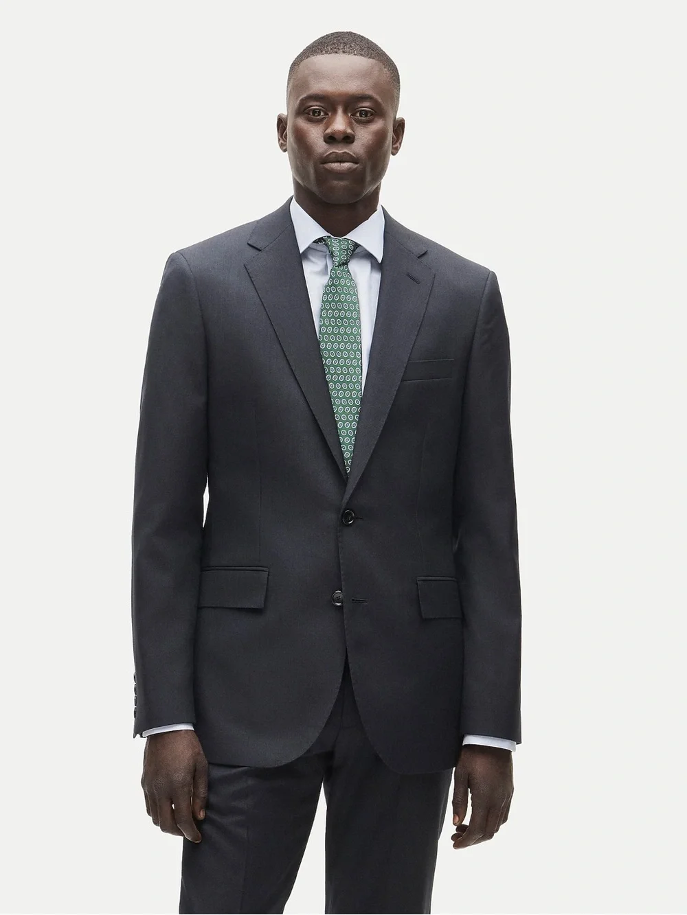 J. CREW Ludlow Slim-fit suit jacket in Italian worsted wool Dark Navy 44 R BZ634